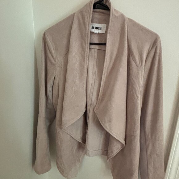 Anthropologie BB Dakota Vegan Suede Jacket Size Large - Picture 3 of 6